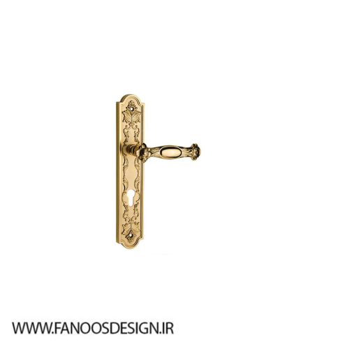 Iran-metal-door-handle-plate-code-8100