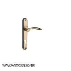 Iran minimal waterproof door plate handle code 3000S