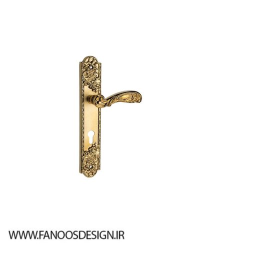 Iran-modern-metal-door-plate-handle-code-8200