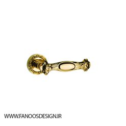 Luxury entrance door rosette handle code 8100Rfanoosdesign.jpg 2 | فانوس دیزاین تولید کننده انواع درب اتاق ، ضد سرقت، درب ورودی و ضد آل