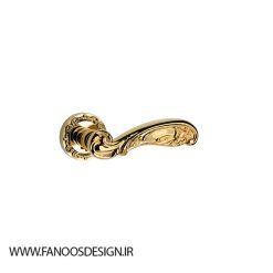 Luxury room door rosette handle code 8200R fanoosdesign.ir | فانوس دیزاین تولید کننده انواع درب اتاق ، ضد سرقت، درب ورودی و ضد آل