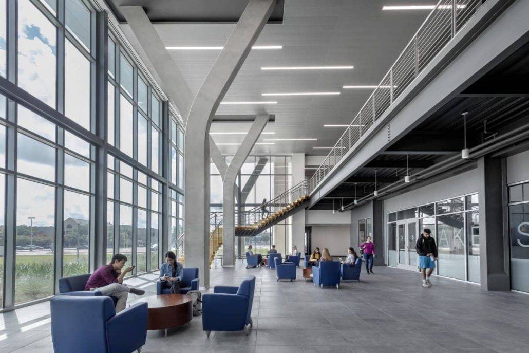 طراحی و اجرای دکوراسیون دانشگاه 3 Modern decor of the university