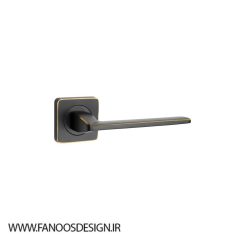 Polished door rosette handle code 22582R