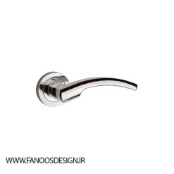 Rosette door handle code 2100R fanoosdesign 2 | فانوس دیزاین تولید کننده انواع درب اتاق ، ضد سرقت، درب ورودی و ضد آل