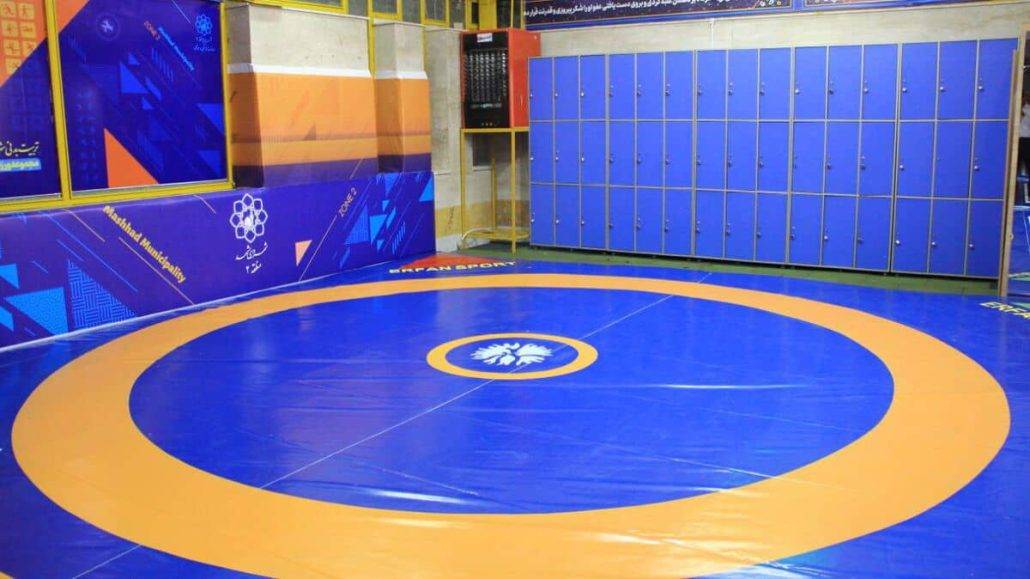 طراحی و اجرای دکوراسیون باشگاه کشتی 11 Rustic style decoration of the wrestling club