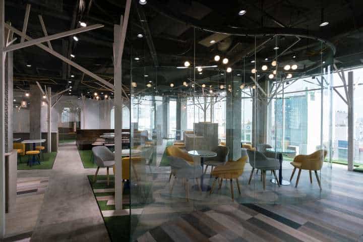 طراحی و اجرای دکوراسیون آموزشگاه زبان 22 Scandinavian style decoration of the language school