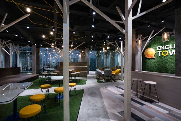 طراحی و اجرای دکوراسیون آموزشگاه زبان 29 Services in the decoration of the language school