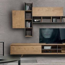 میز تی وی و شلف چوبی با قیمت مناسب کد 1223