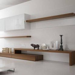 میز تی وی و شلف چوبی ترند سال کد 1215