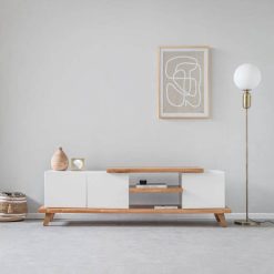 میز کنسول و تی وی چوبی مدرن کد 1104