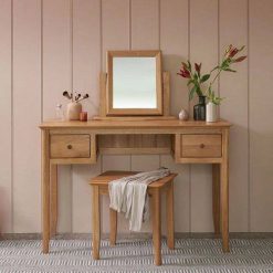 میز آرایش چوبی مینیمال کد 1066