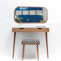 میز آرایش چوبی مینیمال کد 1048