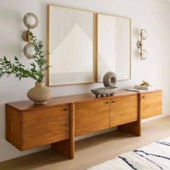 میز کنسول چوبی مینیمال کد 1036