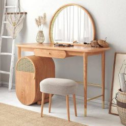 میز آرایش چوبی کلاسیک کد 1028