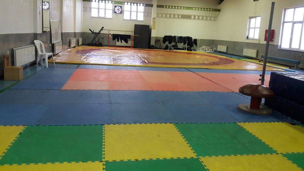 طراحی و اجرای دکوراسیون باشگاه کشتی 12 Traditional Iranian style decoration of the wrestling club