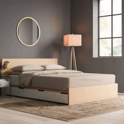سبد خرید 13 تخت خواب دو نفره چوبی کد 500