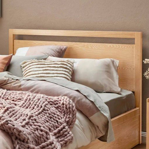 تخت خواب MDF با رنگ پوششی سبک مدرن سایز 200*180 کد 447 - Image 3