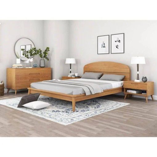 تخت خواب دو نفره پایه دار کد 456