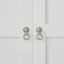 کمد لباس بزرگ دو نفره کشویی سفید سایز 100*190*55 کد 1082 4 کمد لباس بزرگ دو نفره کشویی سفید سایز 100*190*55 کد 1082