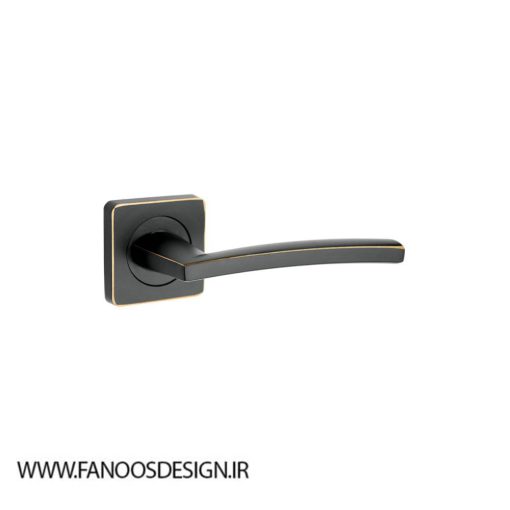 Neoclassical wooden door rosette handle code 14582R