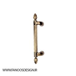 Tolerance license plate handle, modern wood cover, code 18000