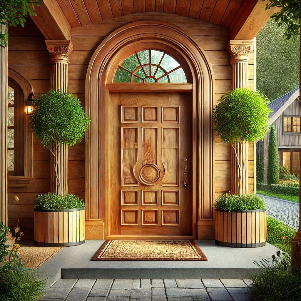 امدیاف یا چوب طبیعی: کدام برای درب خانه مناسبتر است؟ 1 امدیاف یا چوب طبیعی: کدام برای درب خانه مناسبتر است؟