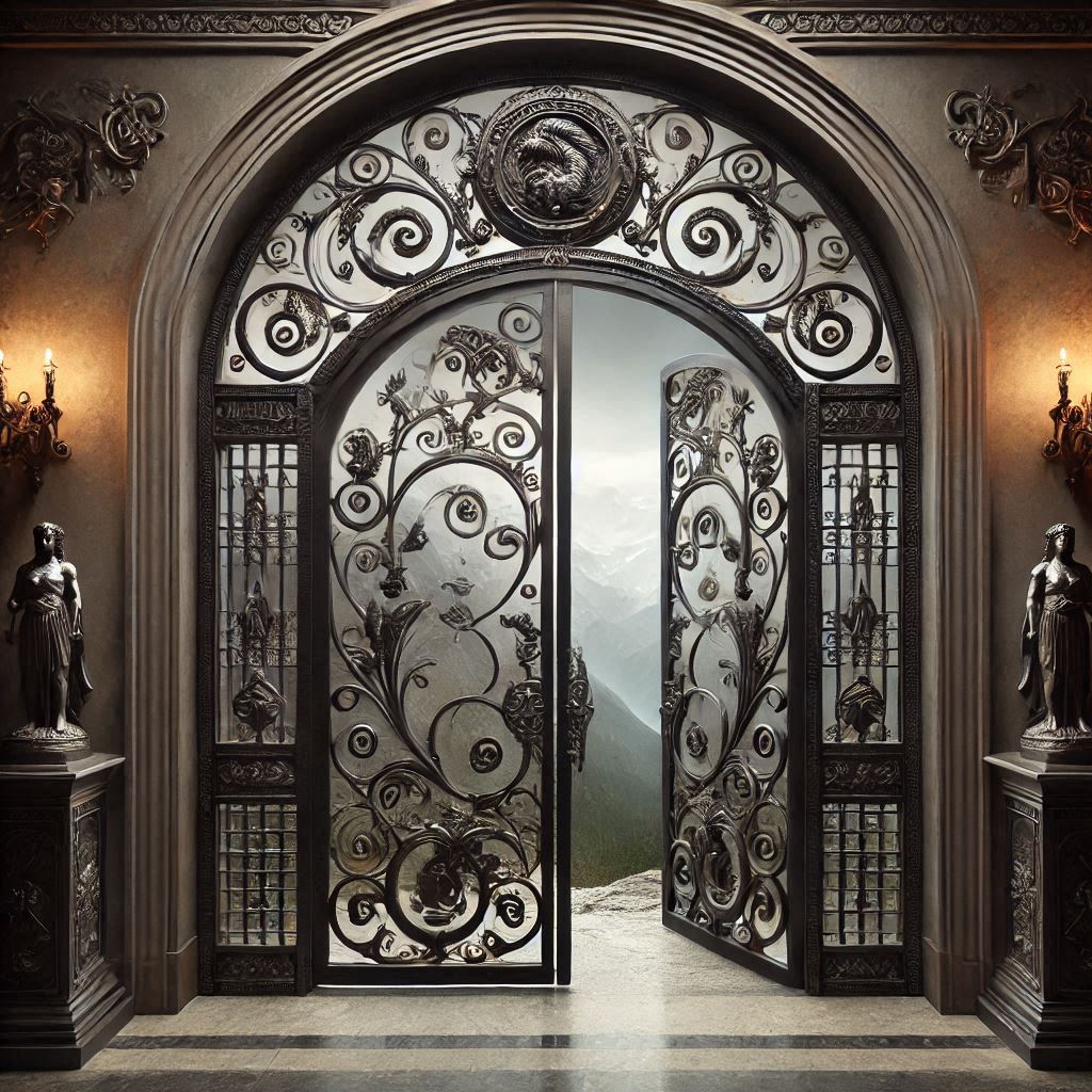 درب فرفورژه دست‌ساز: هنر و صنعت