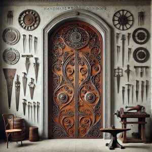 نگهداری و مراقبت از درب فرفورژه