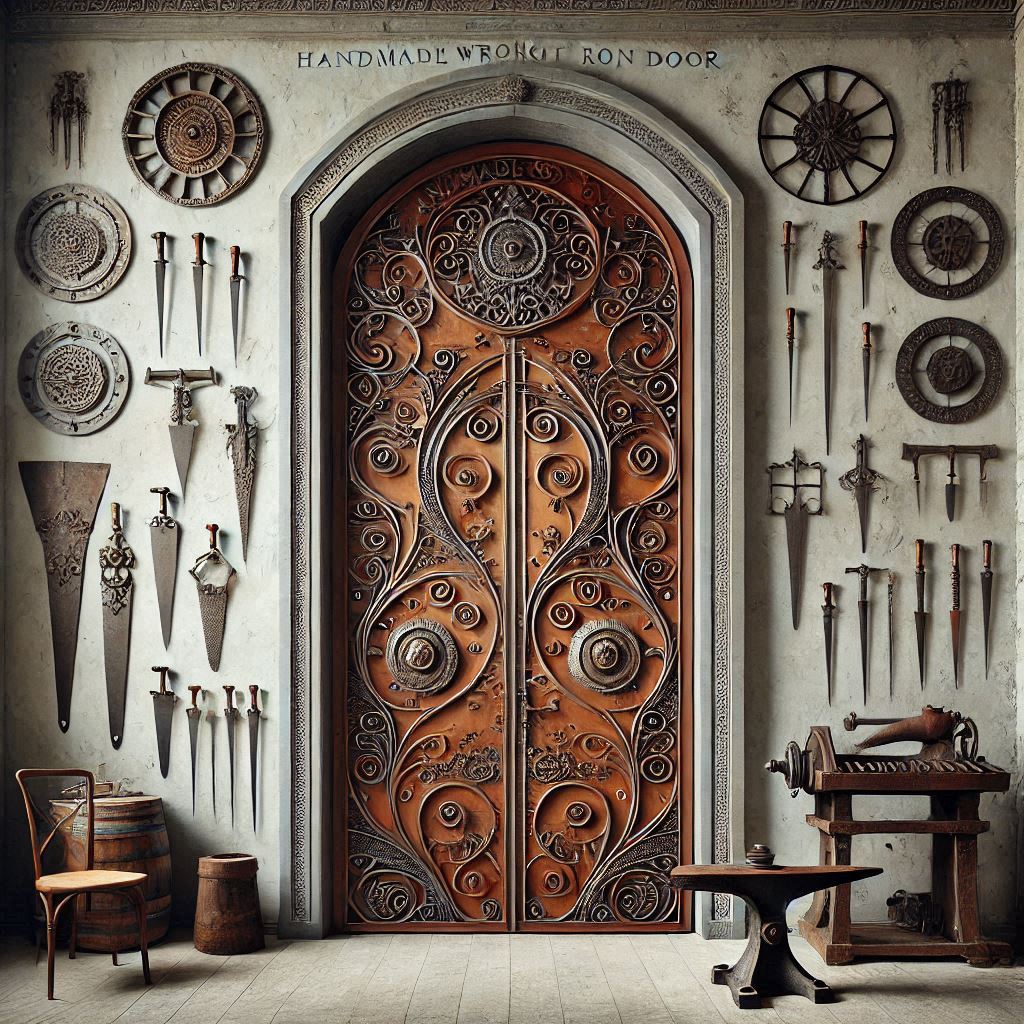 نگهداری و مراقبت از درب فرفورژه