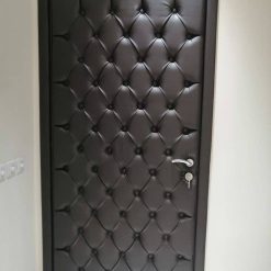 درب آکوستیک لمسه ضد صدا چرم مشکی دست دور کد 11354