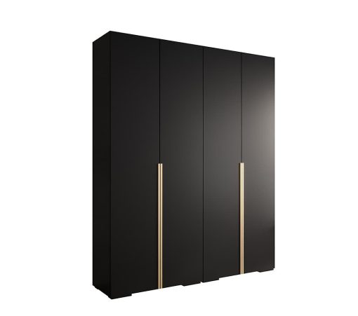 کمد لباس 4 درب لولایی سایز 237*200*47 کد 8743