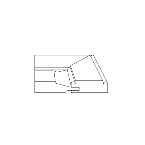 درب کابینتی روکش چوب کلاسیک
