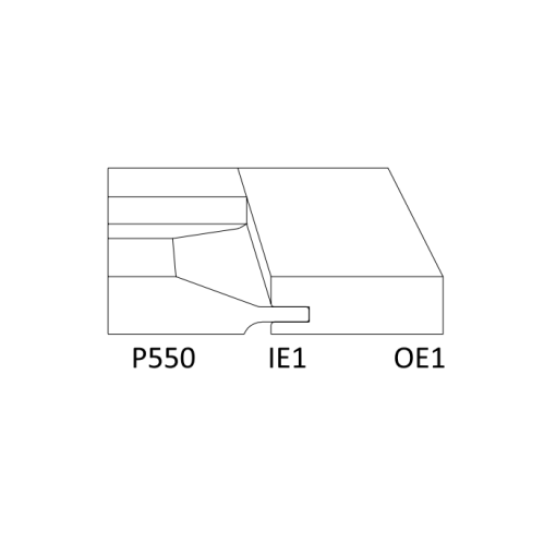 درب کابینت روکش چوبی فانوس