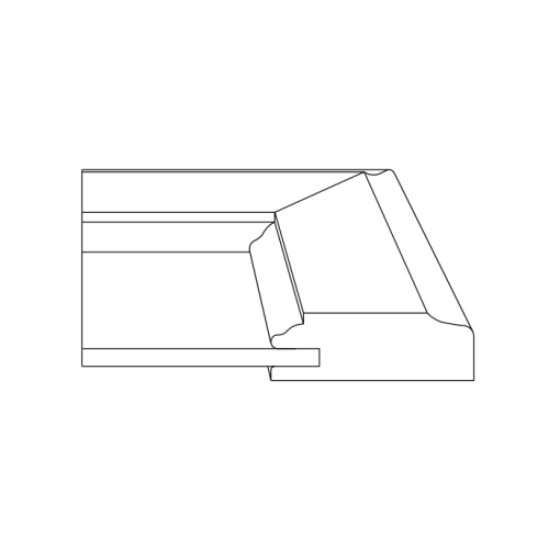 درب کابینت کلاسیک روکش چوب