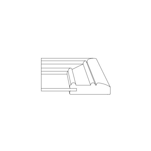 درب کابینتی فانوس روکش چوبی