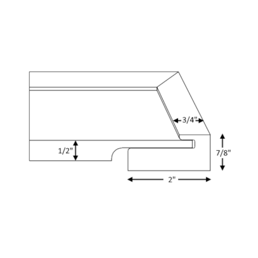 درب کابینت روکش چوب کد 163 ابعاد سفارشی