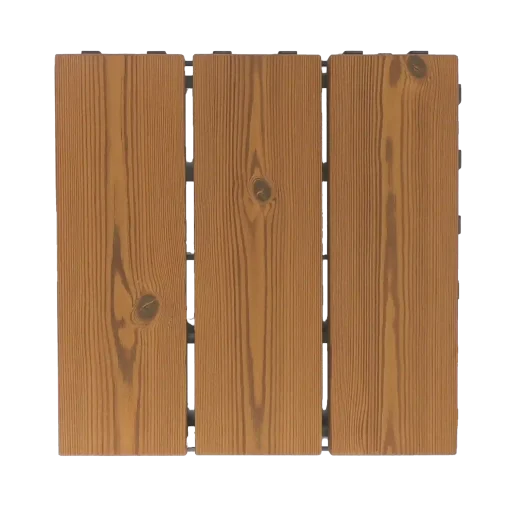 تایل ترمووود ایرانی 30*30 ضخامت 19 میلیمتر 3 شاخه