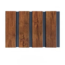 سبد خرید 12 ترمووال پی وی سی گردویی جنگلی کد 160 ابعاد 20*280