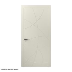 درب طوسی اتاق خواب طرح سی انسی کد 30146