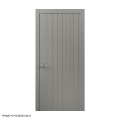 درب CNC اتاق خواب سفید با رنگ پلی اورتان کد 30152