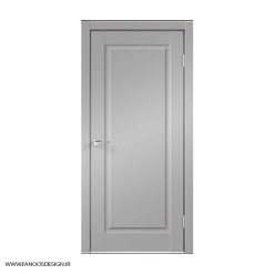 درب تک قاب چوبی با رنگ پوششی CNC کد 30144