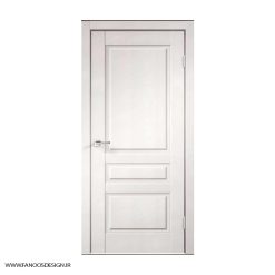 درب سه قاب قاب نئو کلاسیک MDF با رنگ پوششی CNC کد 30143