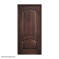 درب کلاسیک چوبی دو قاب کد 30162