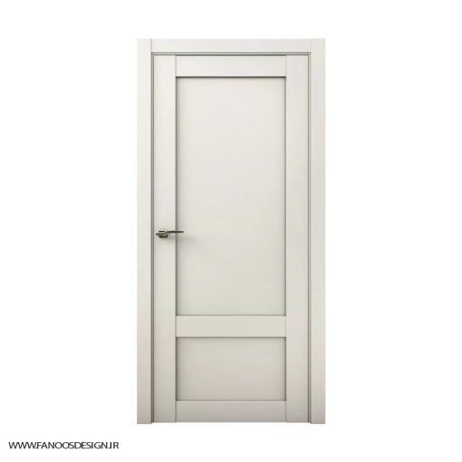درب اتاق خواب دو قاب کف تراش نئو کلاسیک کد 31012 - Image 3