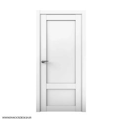 درب اتاق خواب دو قاب کف تراش نئو کلاسیک کد 31012