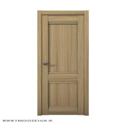 درب تمام چوب اتاق با طراحی مدرن ژاپنی کد 31008 9 درب اتاق خواب چوبی دو قاب کد 31008