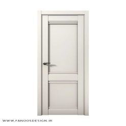 درب تمام چوب اتاق با طراحی مدرن ژاپنی کد 31008 8 درب اتاق خواب چوبی دو قاب کد 31008