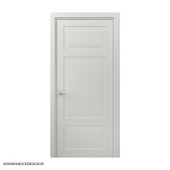 درب اتاق خواب طوسی با رنگ پوششی سه قاب کد 31003 5 درب اتاق خواب طوسی با رنگ پوششی سه قاب کد 31003