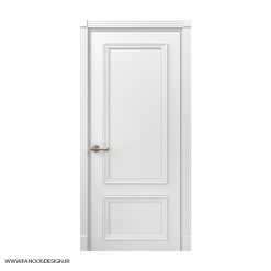 درب اتاقی جدید با رنگ پوششی دو قاب برجسته کد 31021