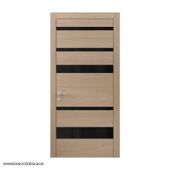 درب اتاق اداری روکش جنگلی با رنگ پلی اورتان کد 30971